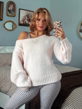 Load image into Gallery viewer, The Marlowe Sweater - Blush
