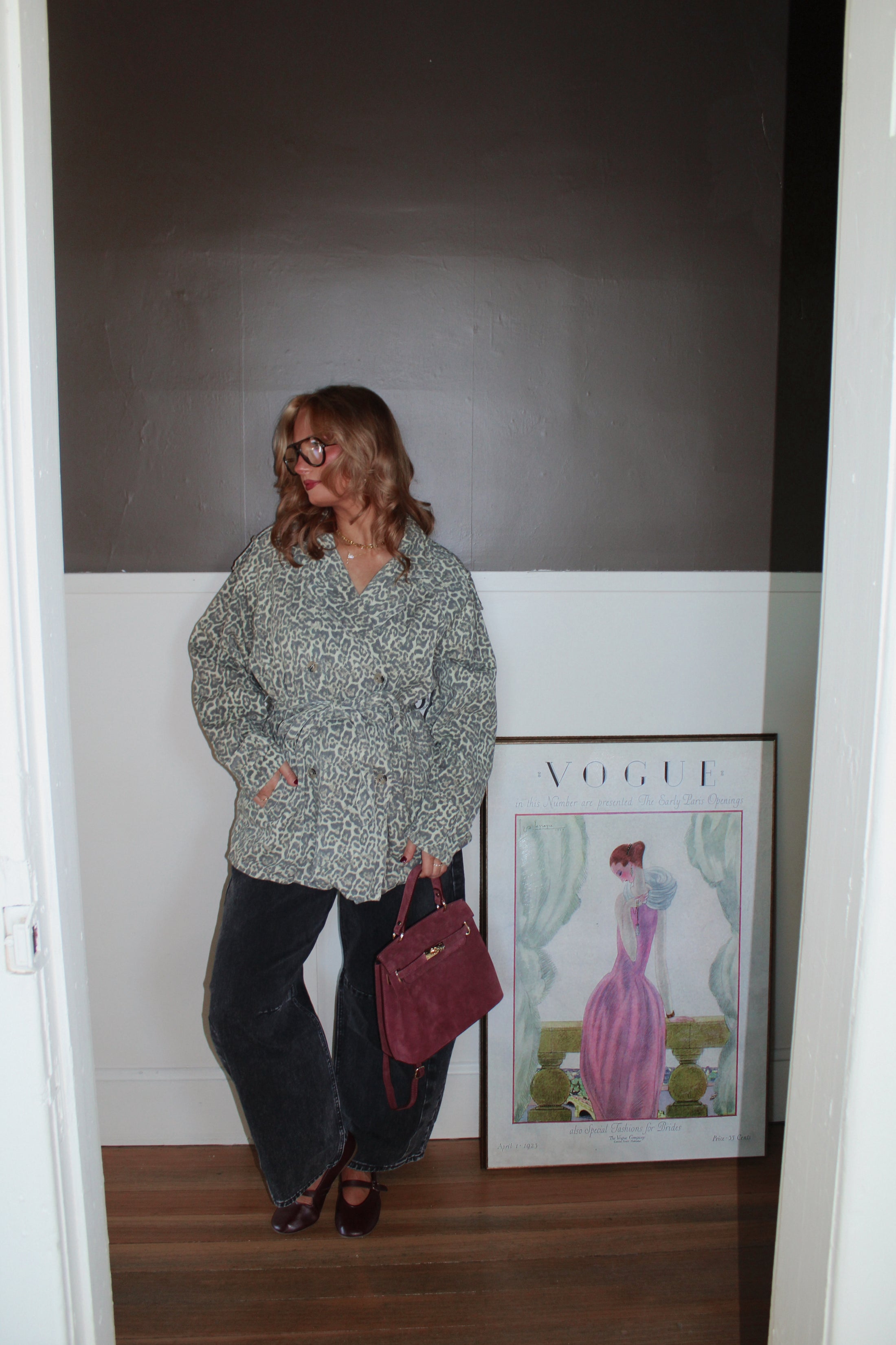 Geneviève Cheetah Trench