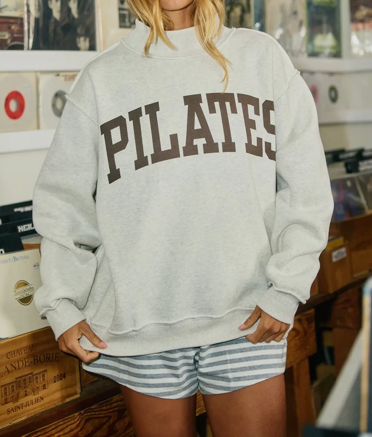 The Studio Girl Reversible Mockneck