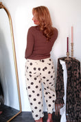 Load image into Gallery viewer, The Bow-Kissed Dot Trouser
