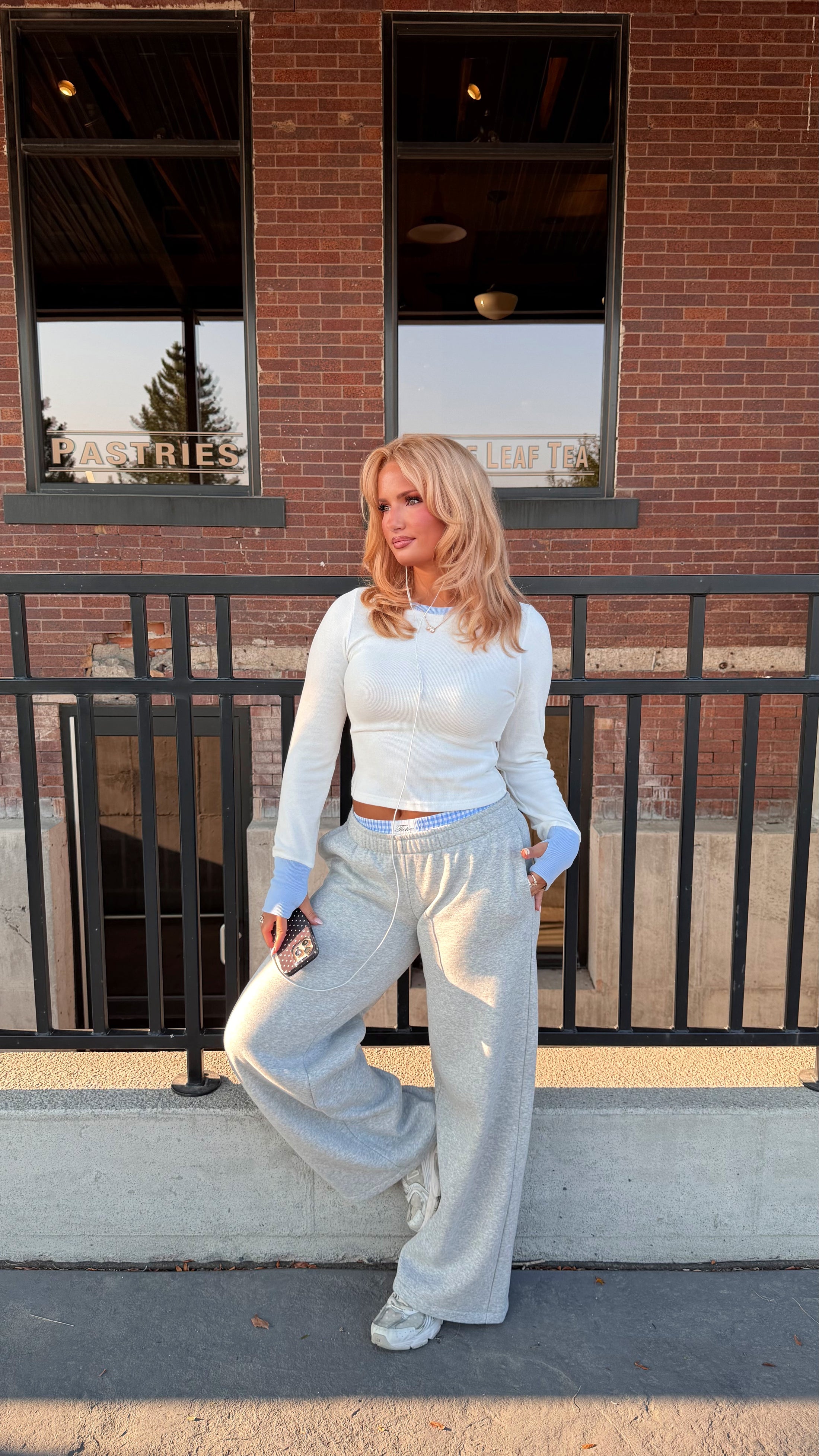 Blythe Thermal Top - Petit Bleu