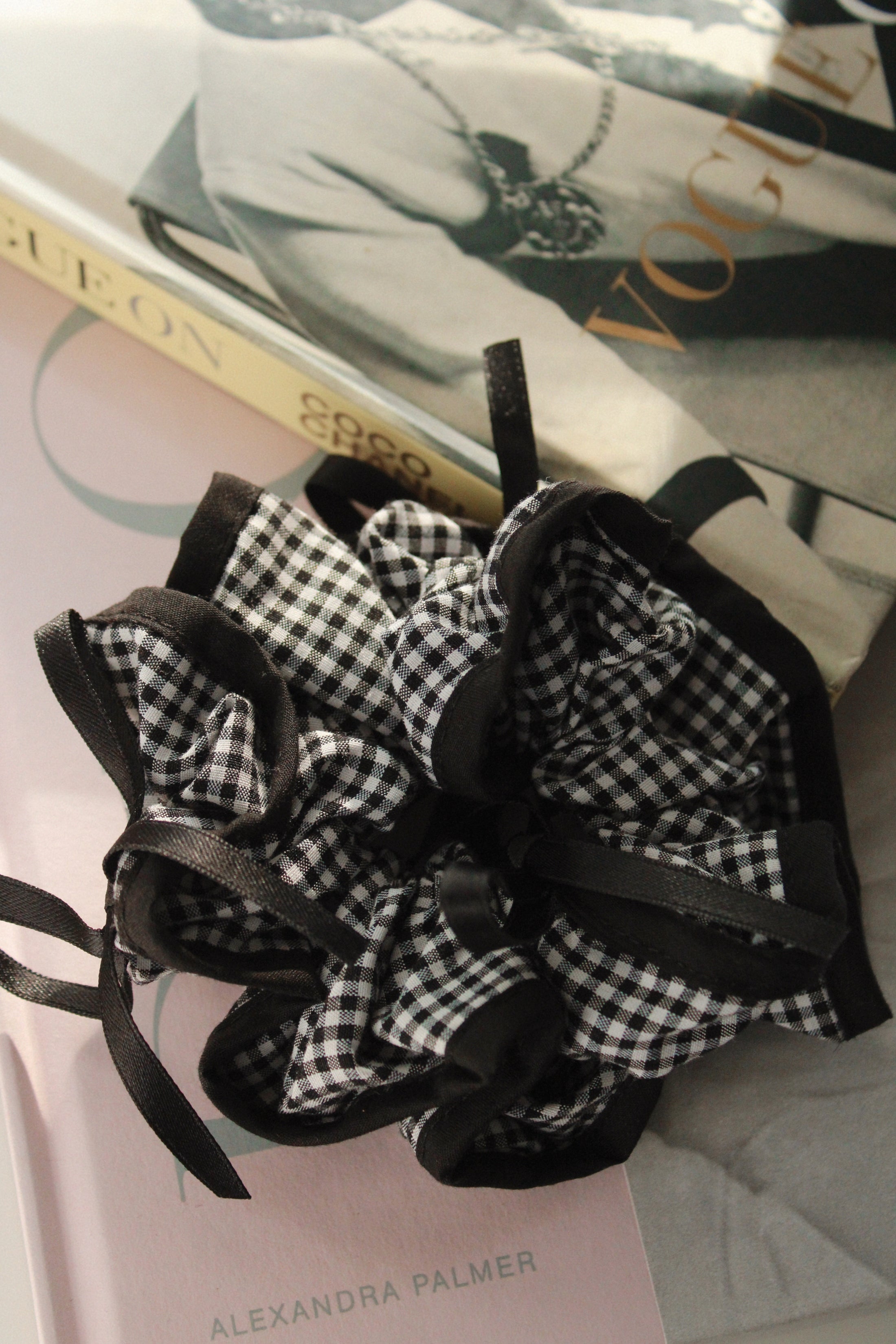 The Hampstead Noir Scrunchie