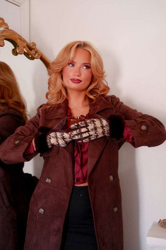 The Frosted Brushstroke Gloves