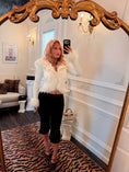 Load image into Gallery viewer, The Fiorella Sweater — Heirloom Cream

