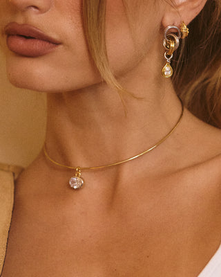 The Marais Pendant Wire Necklace