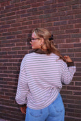 Load image into Gallery viewer, The Oxford Rugby Polo - Mauve/Cocoa PREORDER 10.31
