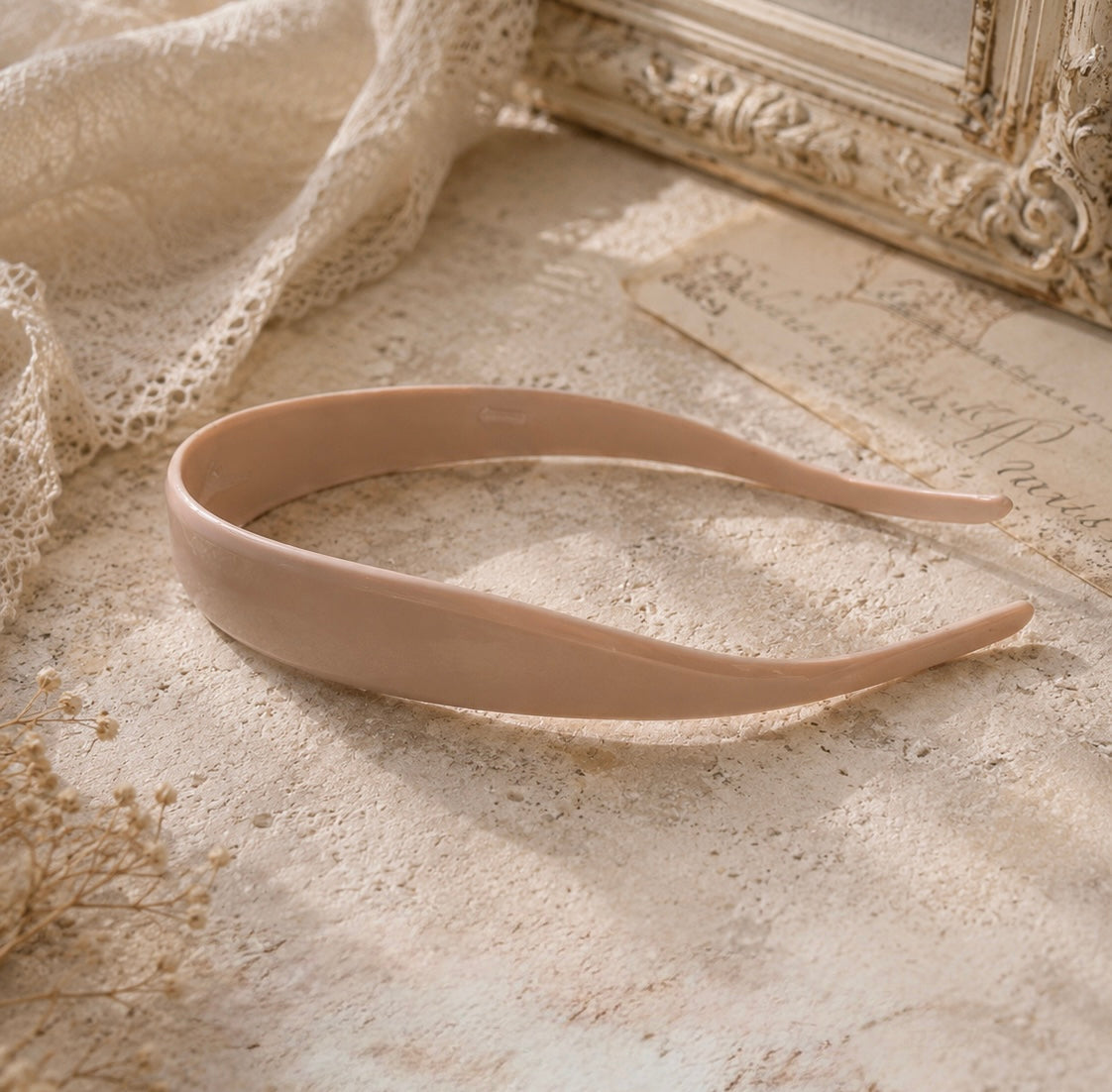 Parisian Chic Headband - Ballet Ribbon