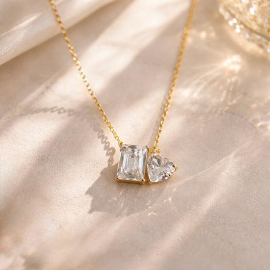 The Toi et Moi d’Amour Necklace