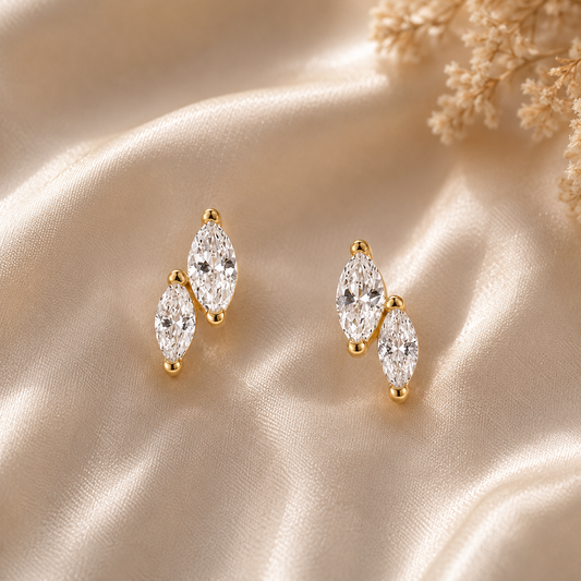 The Seraphine Marquise Studs