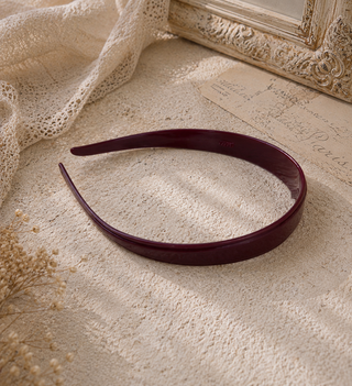 Parisian Chic Headband - Merlot