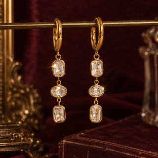 The Palais Crystal Drop Earrings