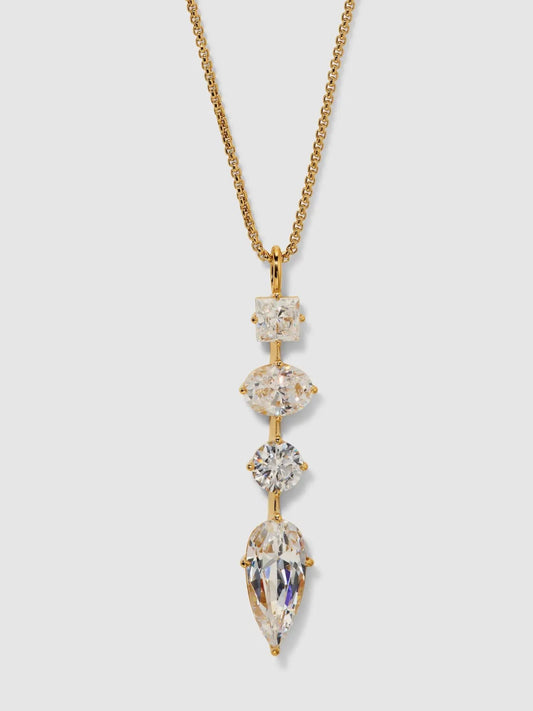 Lucia Linear Pendant Necklace