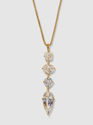 Lucia Linear Pendant Necklace