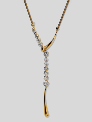 Phenom Frontal Y Necklace