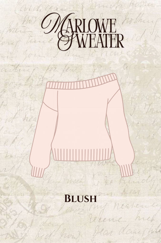 The Marlowe Sweater - Blush