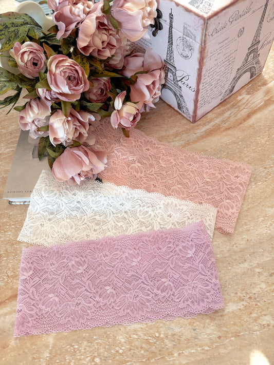 Dainty Lace Headband Set
