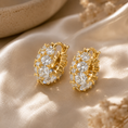 Load image into Gallery viewer, The Clarisse Crystal Huggies
