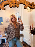 Load image into Gallery viewer, Marlowe Plaid Shirt — Mocha
