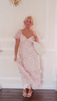Load and play video in Gallery viewer, The Chantilly Bloom Midi Dress
